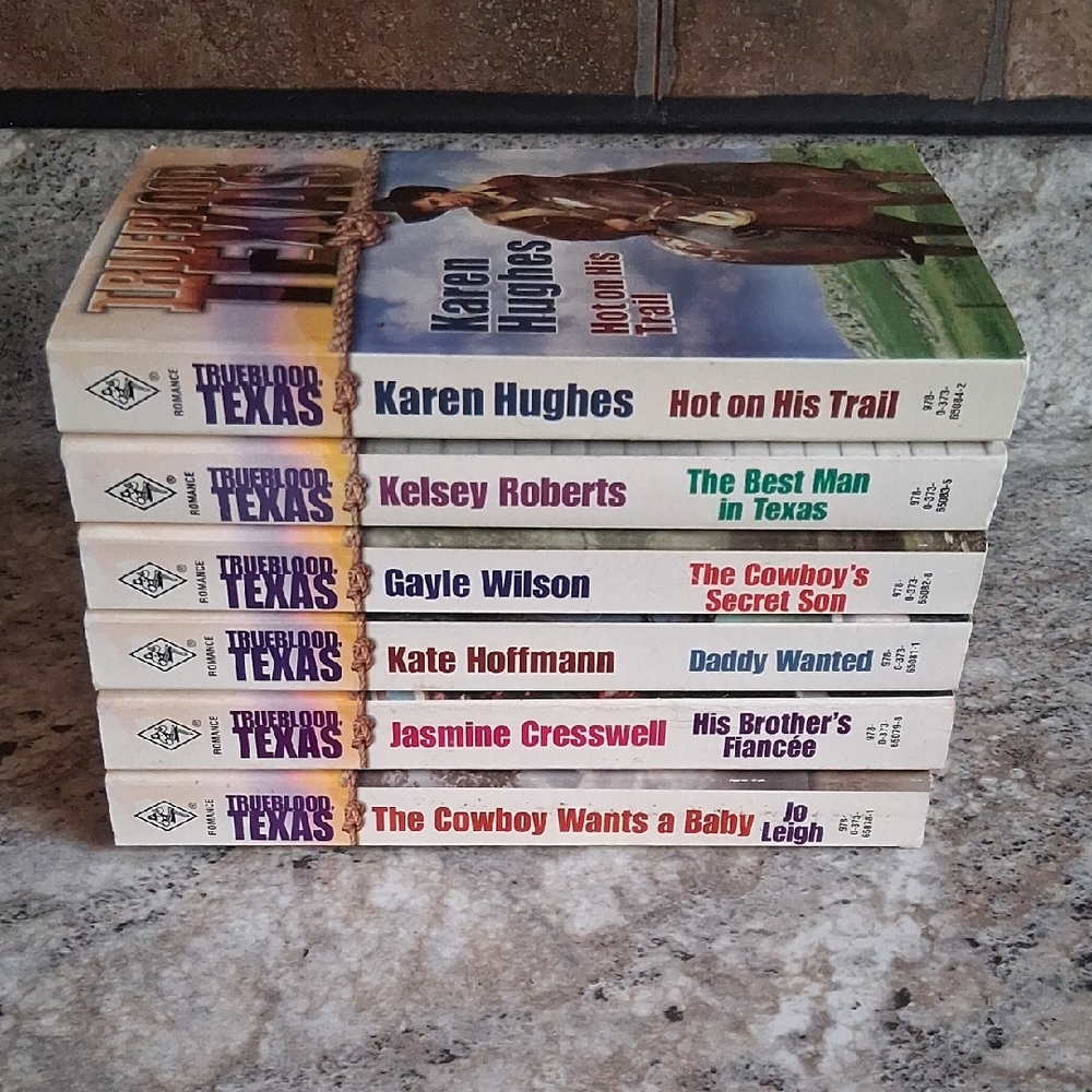 Trueblood Texas Series Coffee Table Book Set